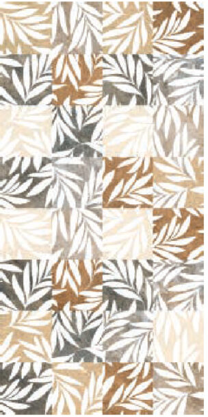 Emboss Gloss Leaves Mosaic 2