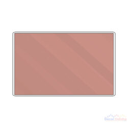 Glica Acrylic Self Adhesive Rose Gold-Mirror Acrylic Laminate Sheet (8x4ft, 2.2mm)