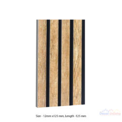 Glica GL-108 Interior Louver (12mm x 125mm, Length 2.44 Mtr)