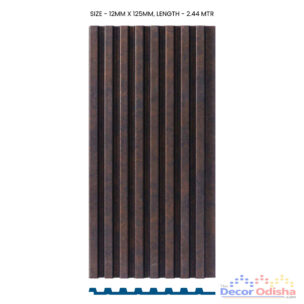 Glica GL-121 Interior Louver (12mm x 125mm, Length 2.44 Mtr)